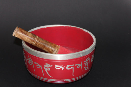Tibetan Singing Bowl - Brass/Alloy - lge