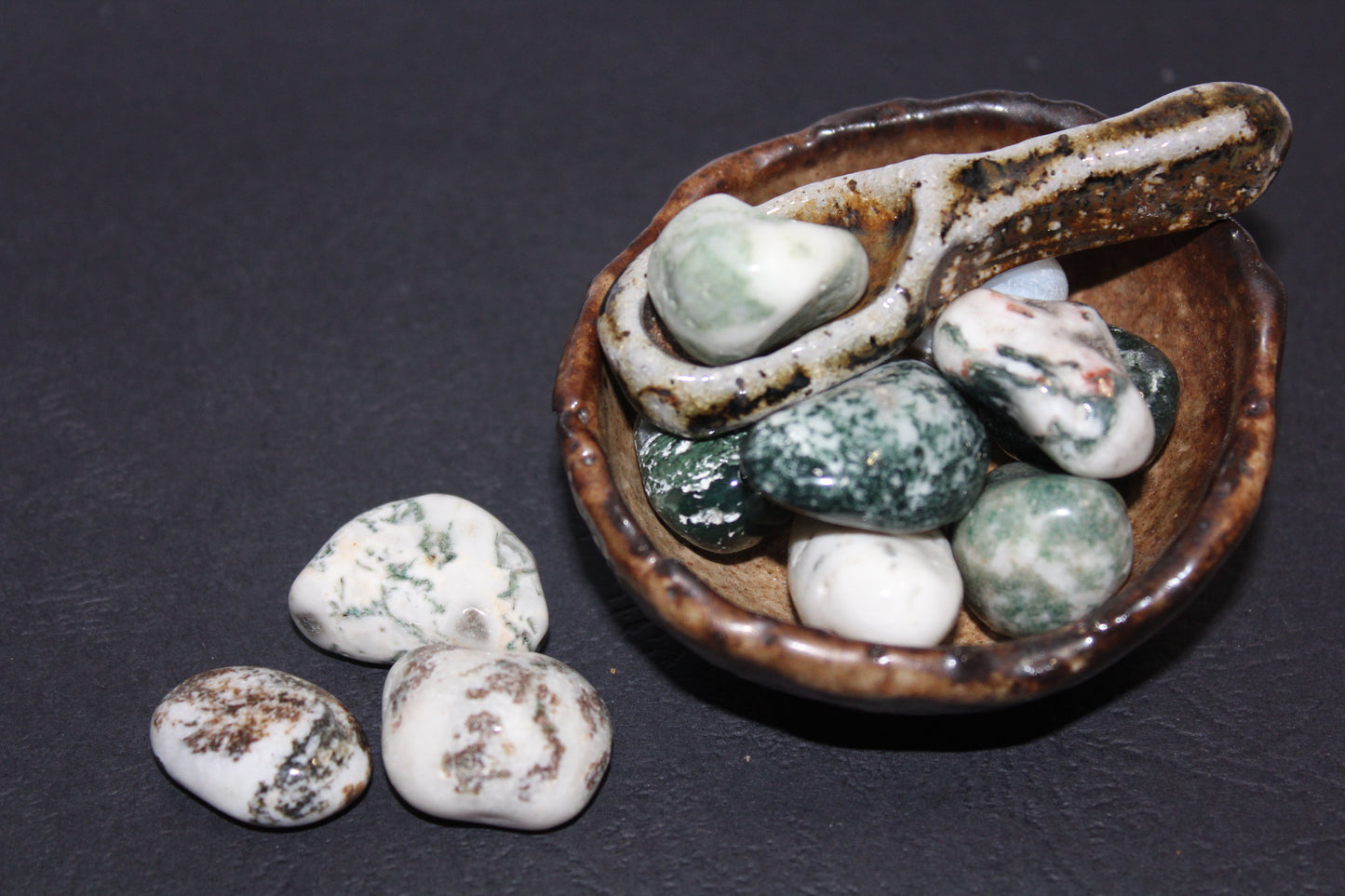 Tumbled - Tree Agate - sml