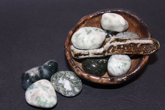 Tumbled - Tree Agate - med