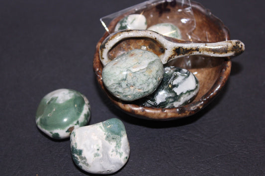 Tumbled - Tree Agate - lge