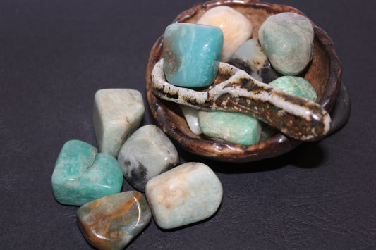 Tumbled - Amazonite - med