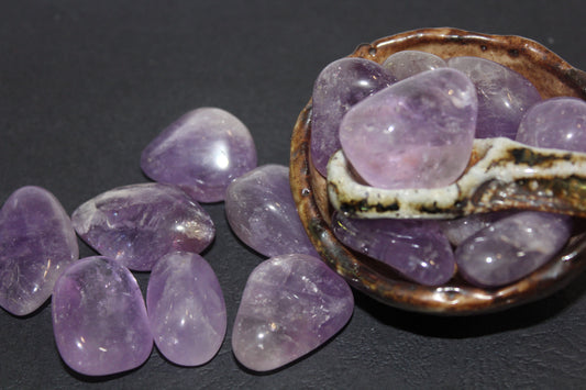 Tumbled - Amethyst - A+ - med