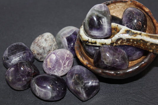 Tumbled - Amethyst - med/lge