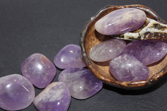Tumbled - Amethyst - A+ - med/lge