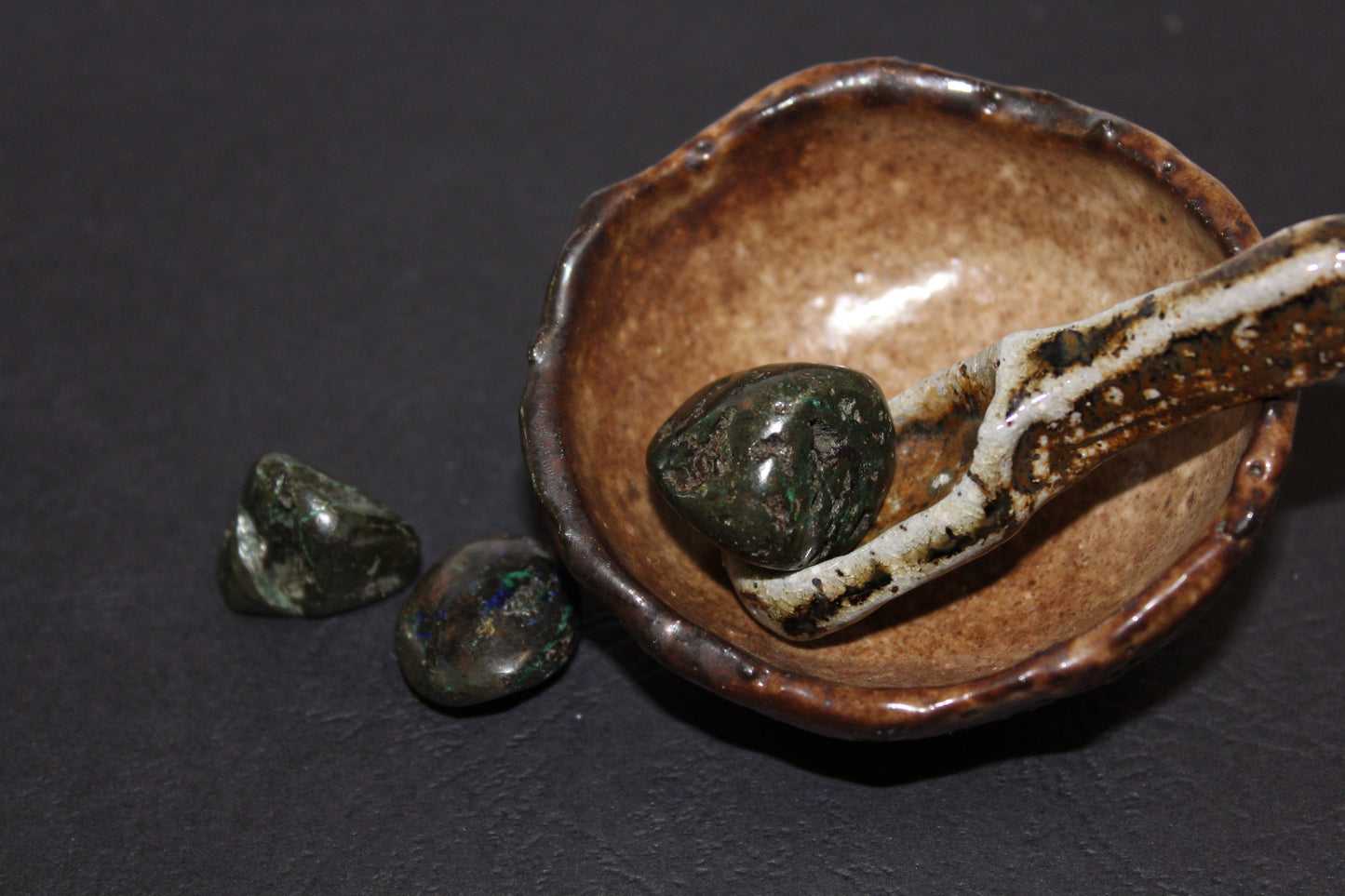 Tumbled - Azurite & Malachite - sml