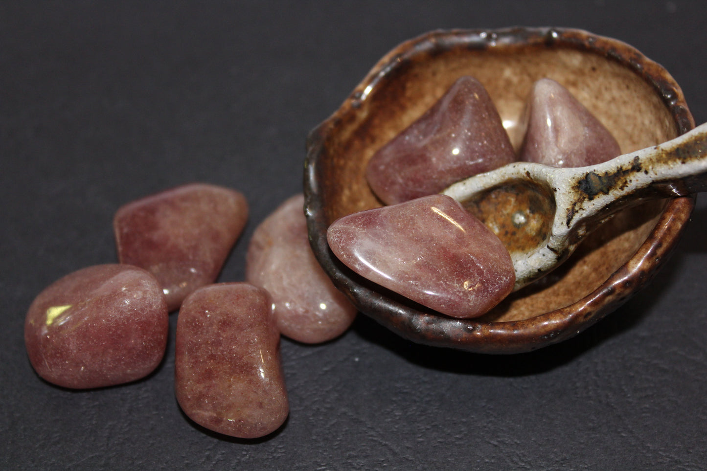 Tumbled - Red Aventurine - lge