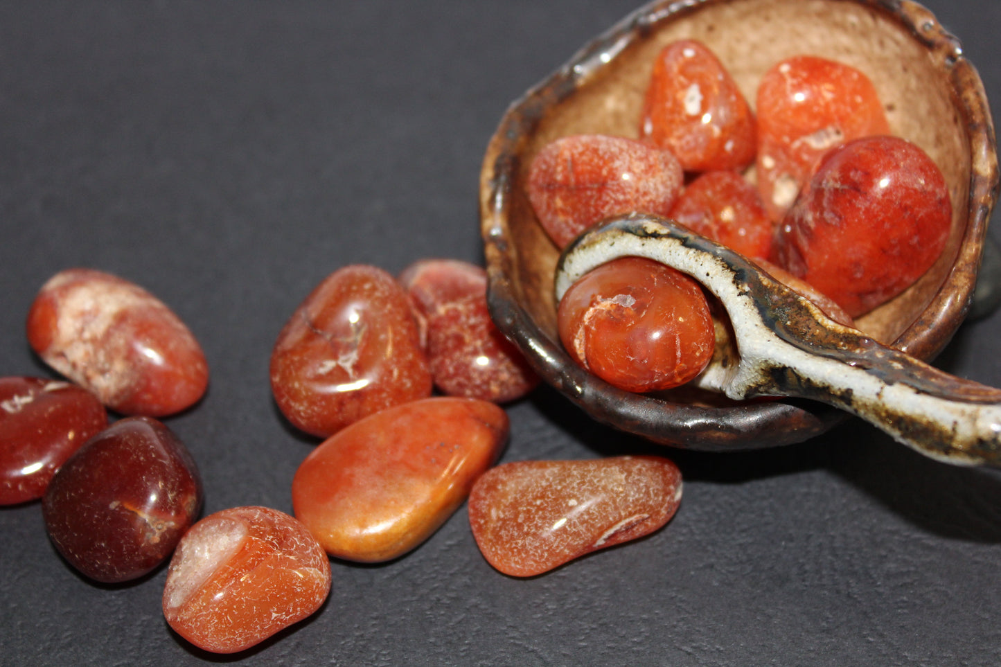 Tumbled - Carnelian - med