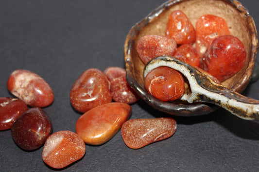 Tumbled - Carnelian - med
