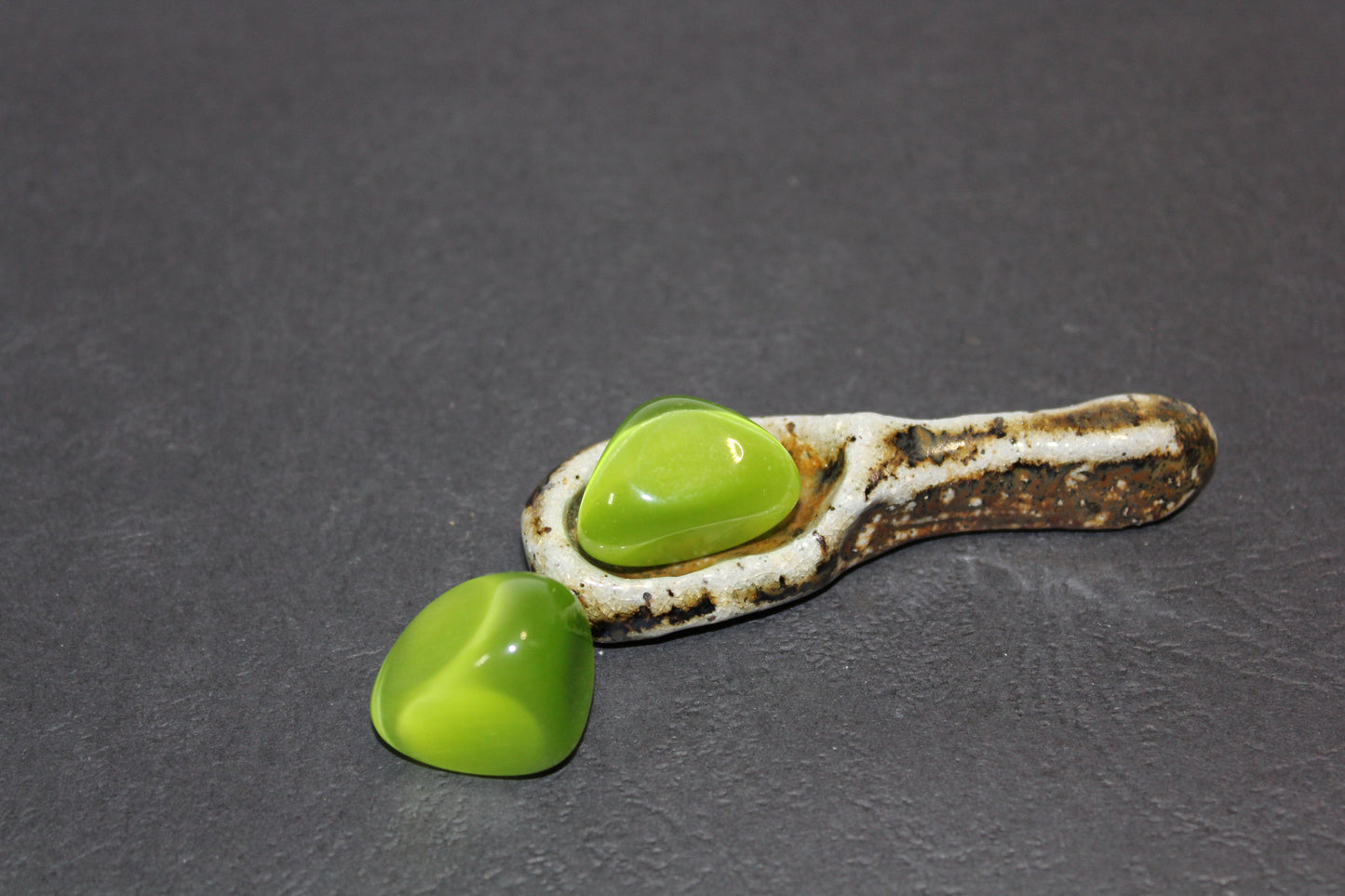 Tumbled - Cat's Eye - Green