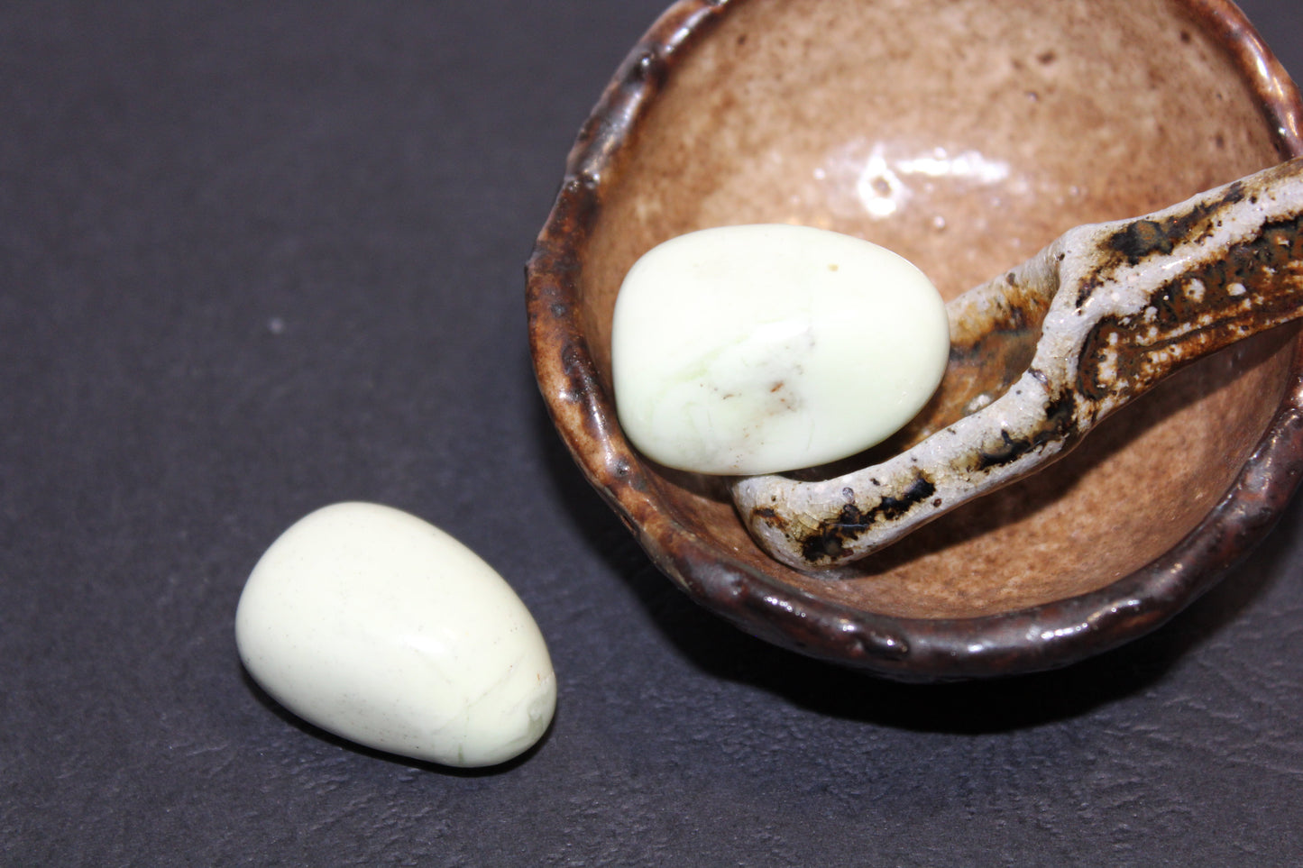 Tumbled - Chrysoprase - Citron (Australian) - A+