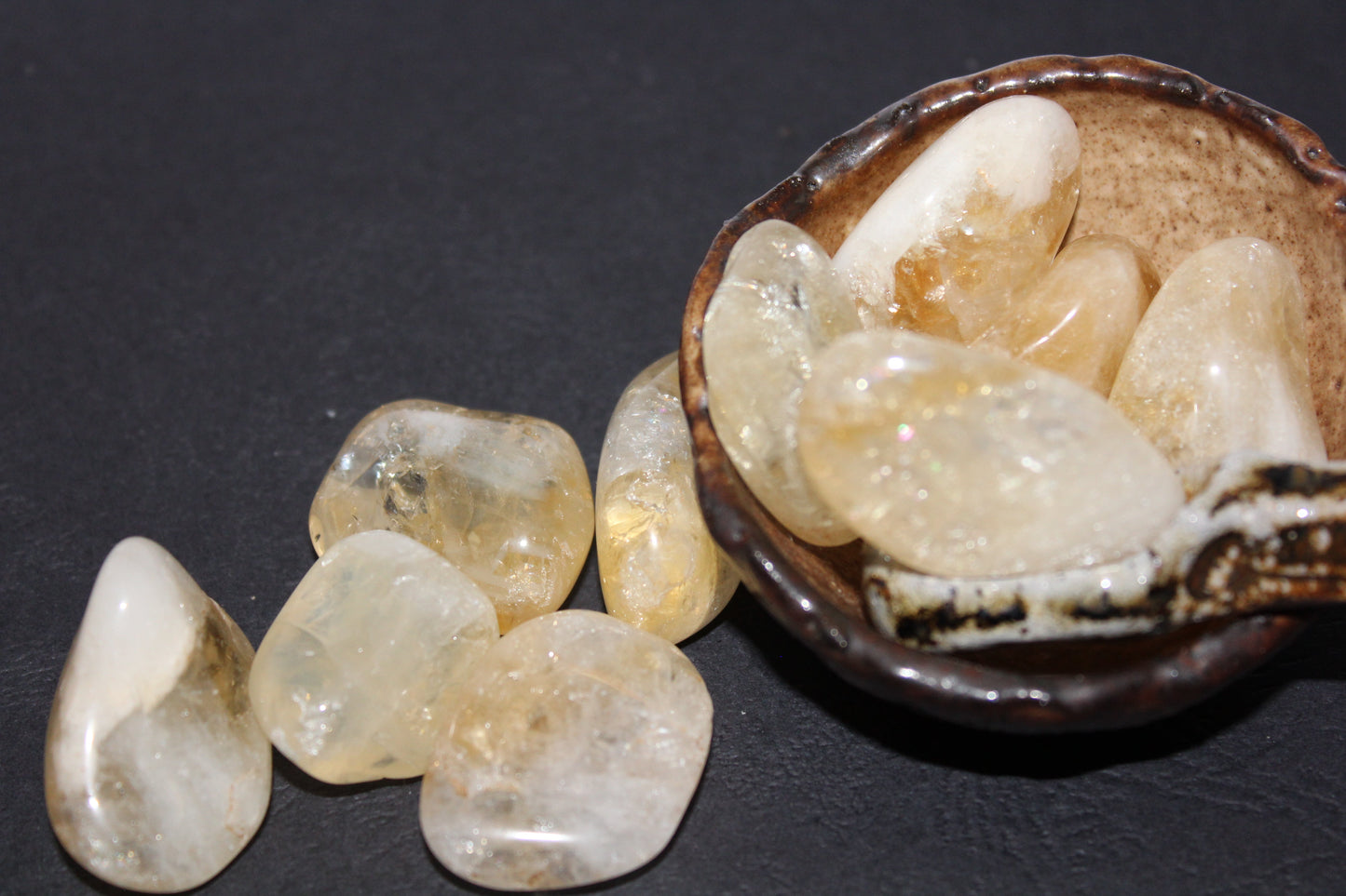 Tumbled - Citrine - med/lge