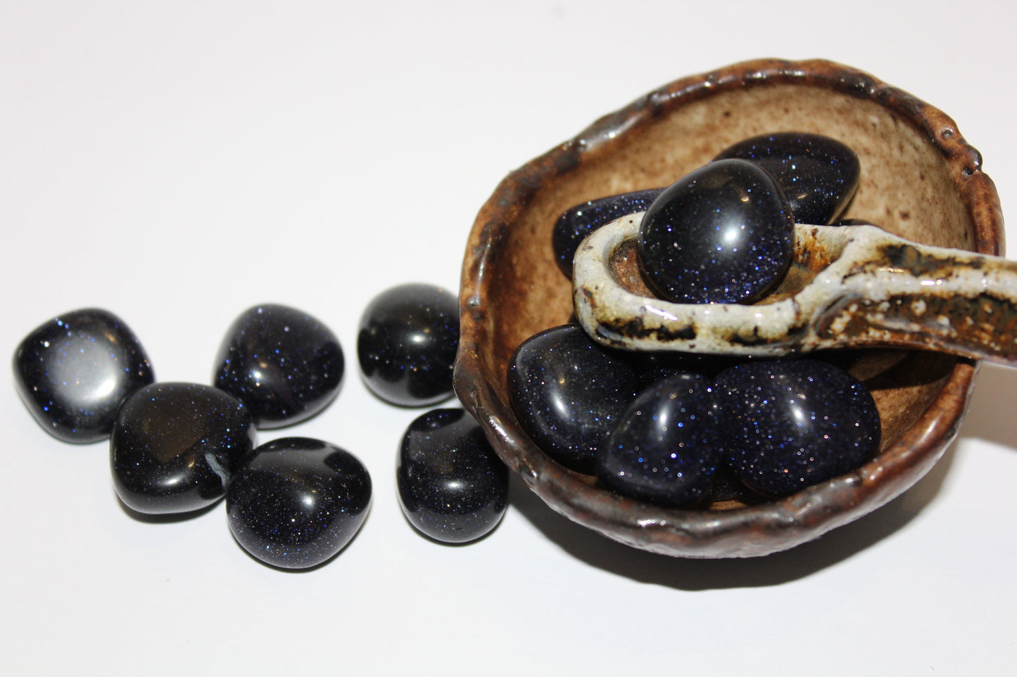 Tumbled - Blue Goldstone - sml