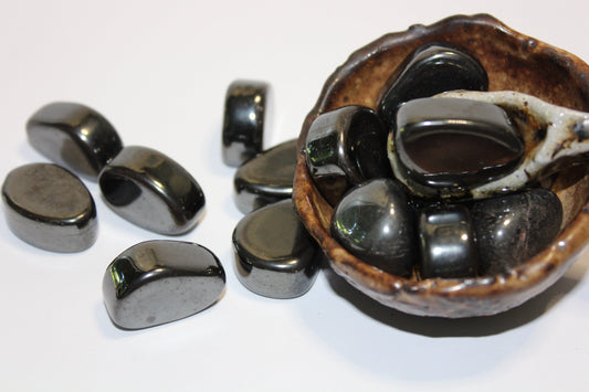 Tumbled - Hematite - A+ - lge