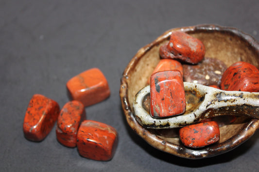 Tumbled - Brecciated Jasper - sml