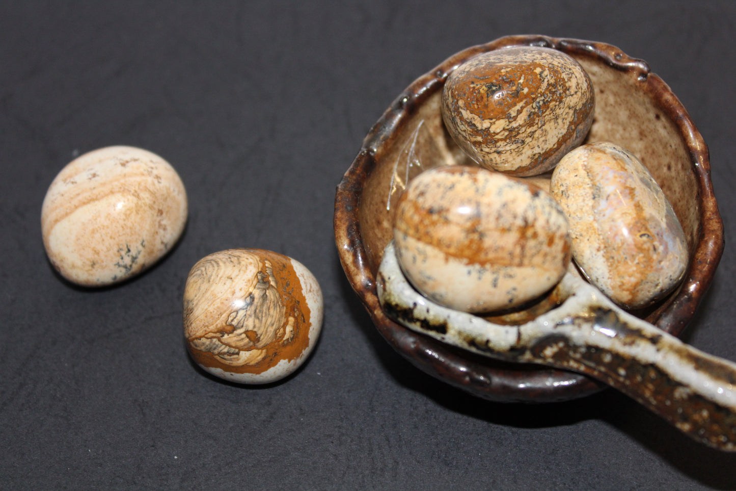 Tumbled - Picture Jasper - xlge