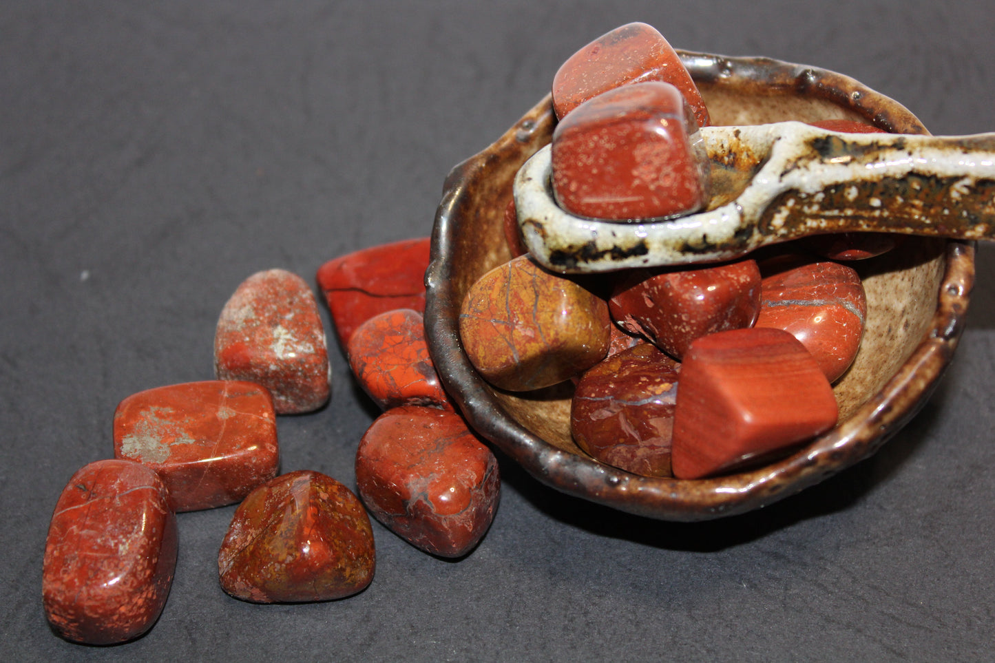Tumbled - Red Jasper - sml