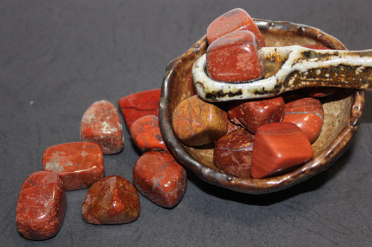 Tumbled - Red Jasper - sml