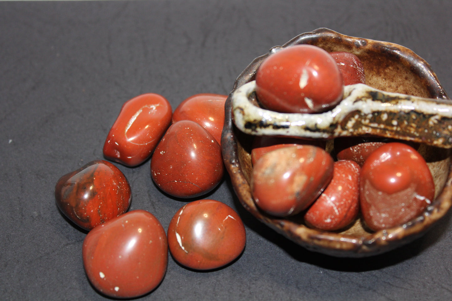 Tumbled - Red Jasper - sml/med