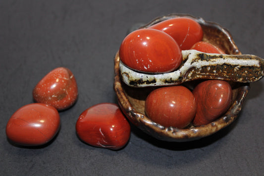 Tumbled - Red Jasper - med