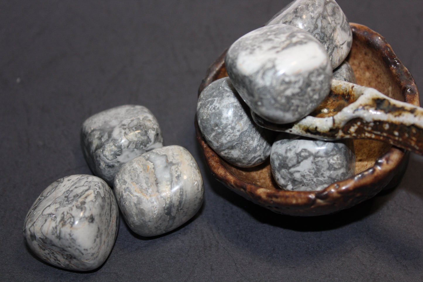 Tumbled - Shell Jasper - xlge