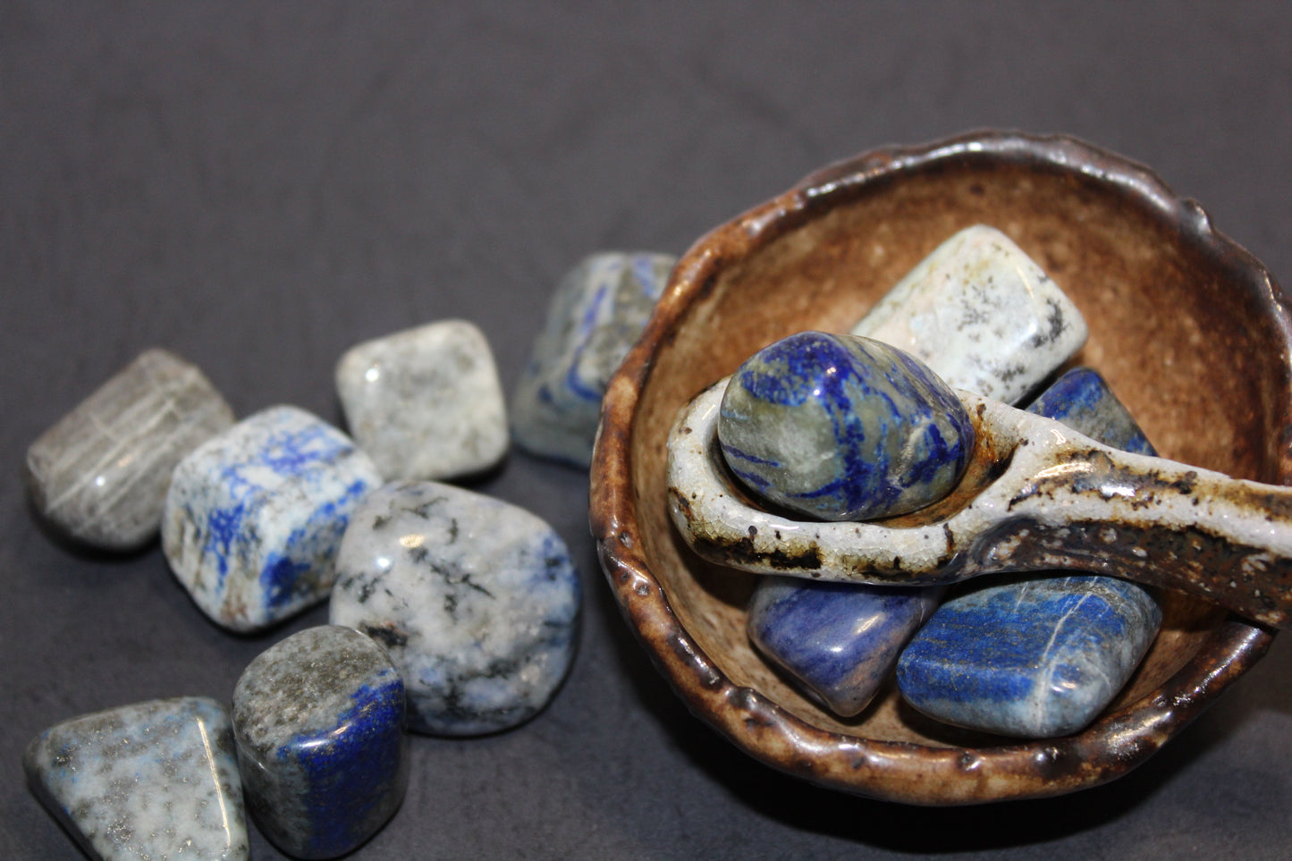Tumbled - Lapis Lazuli - med
