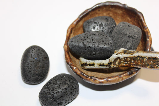 Tumbled - Lava Stone - lge