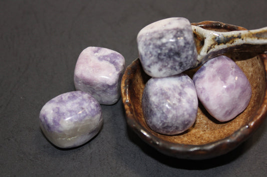 Tumbled - Lepidolite - lge