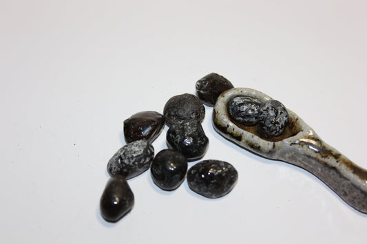 Tumbled - Apache Tear Obsidian - xsml