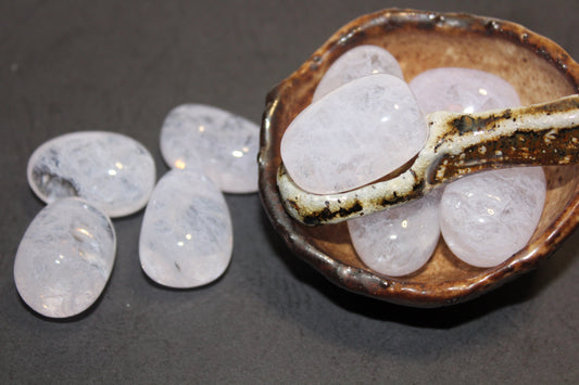 Tumbled - Mauve Obsidian - med