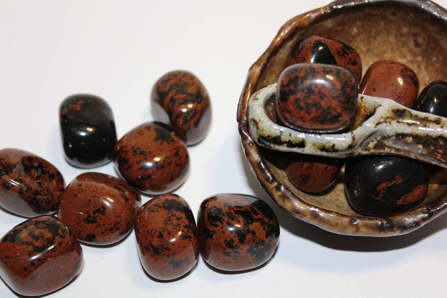 Tumbled - Mahogany Obsidian - med