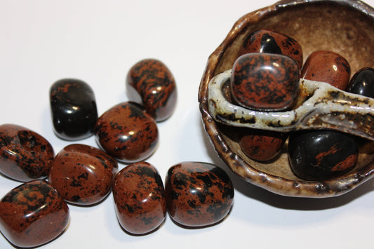 Tumbled - Mahogany Obsidian - med
