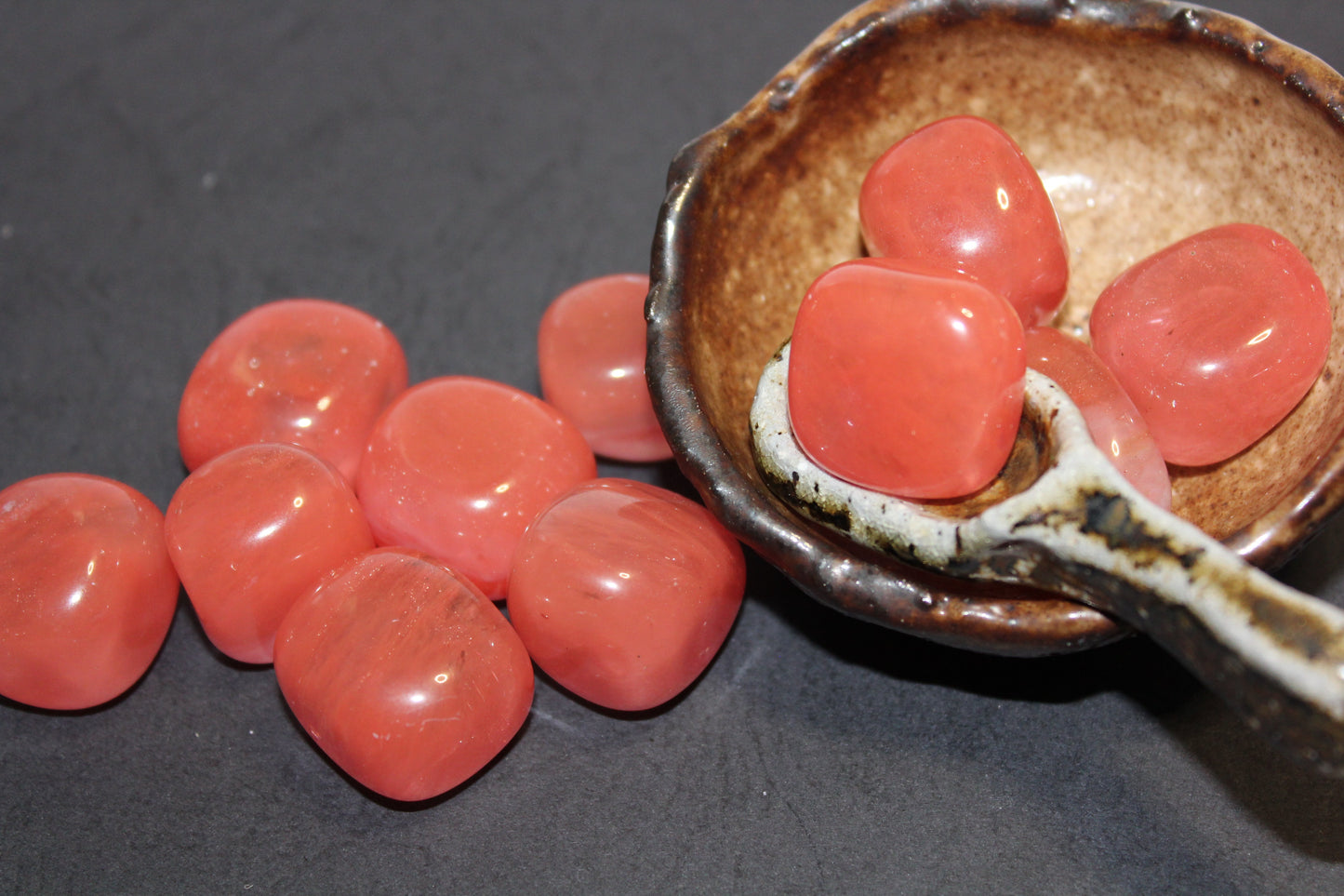 Tumbled - Cherry Quartz - med