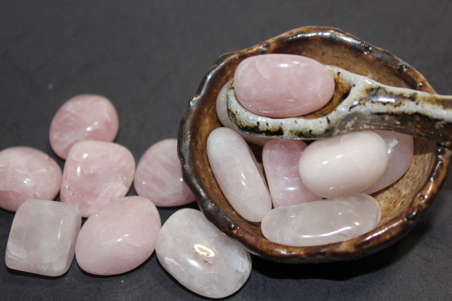 Tumbled - Rose Quartz - med