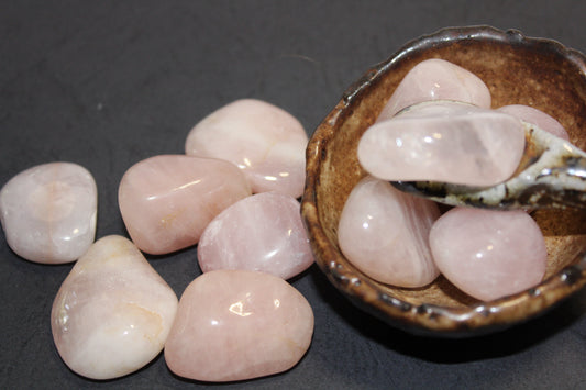 Tumbled - Rose Quartz - med/lge