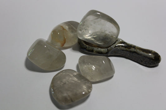 Tumbled - Smoky Quartz - light - lge