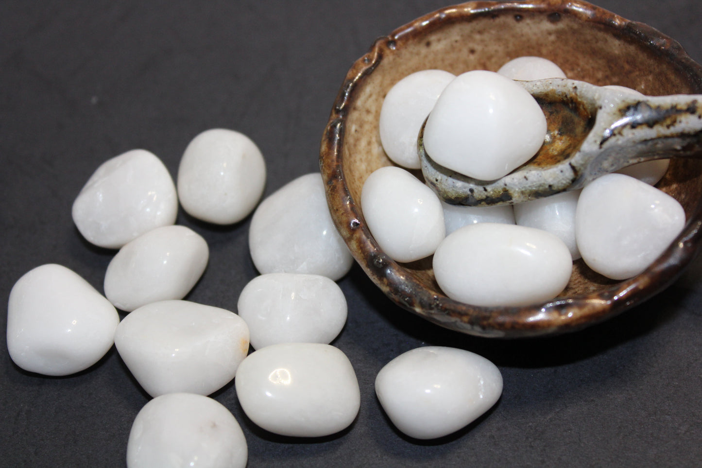 Tumbled - Snow Quartz - sml