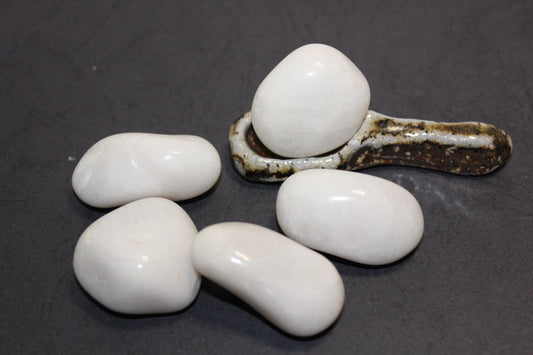 Tumbled - Snow Quartz - xlge