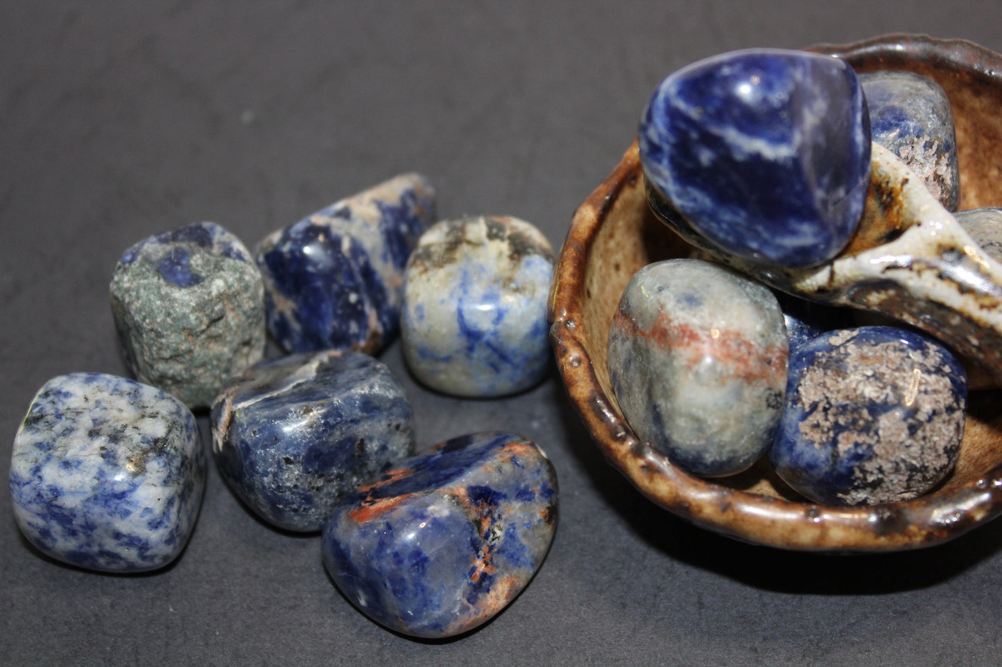 Tumbled - Sodalite - med/lge