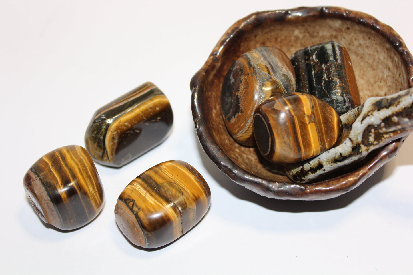 Tumbled - Tiger Eye - lge