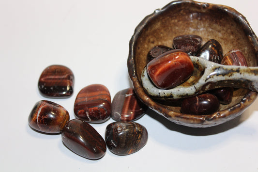 Tumbled - Red Tiger Eye - sml