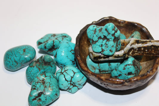 Tumbled - Turquoise - med/lge