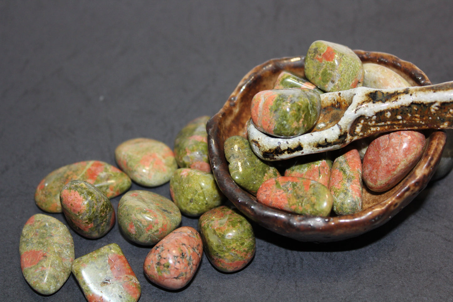 Tumbled - Unakite - sml