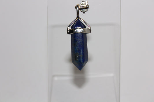 Pendant - Dbl Terminated - Lapis Lazuli - sml