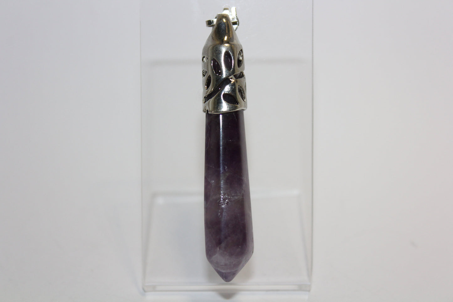 Pendant - Wand - Amethyst - lge