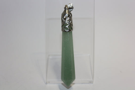 Pendant - Wand - Green Aventurine - lge