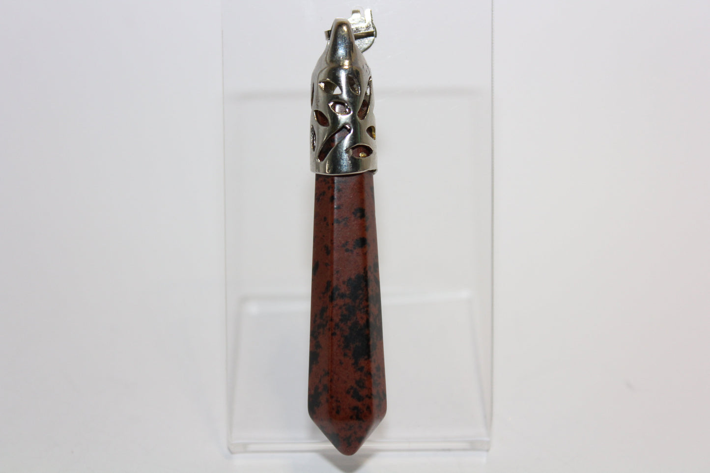 Pendant - Wand - Mahogany Obsidian     - lge