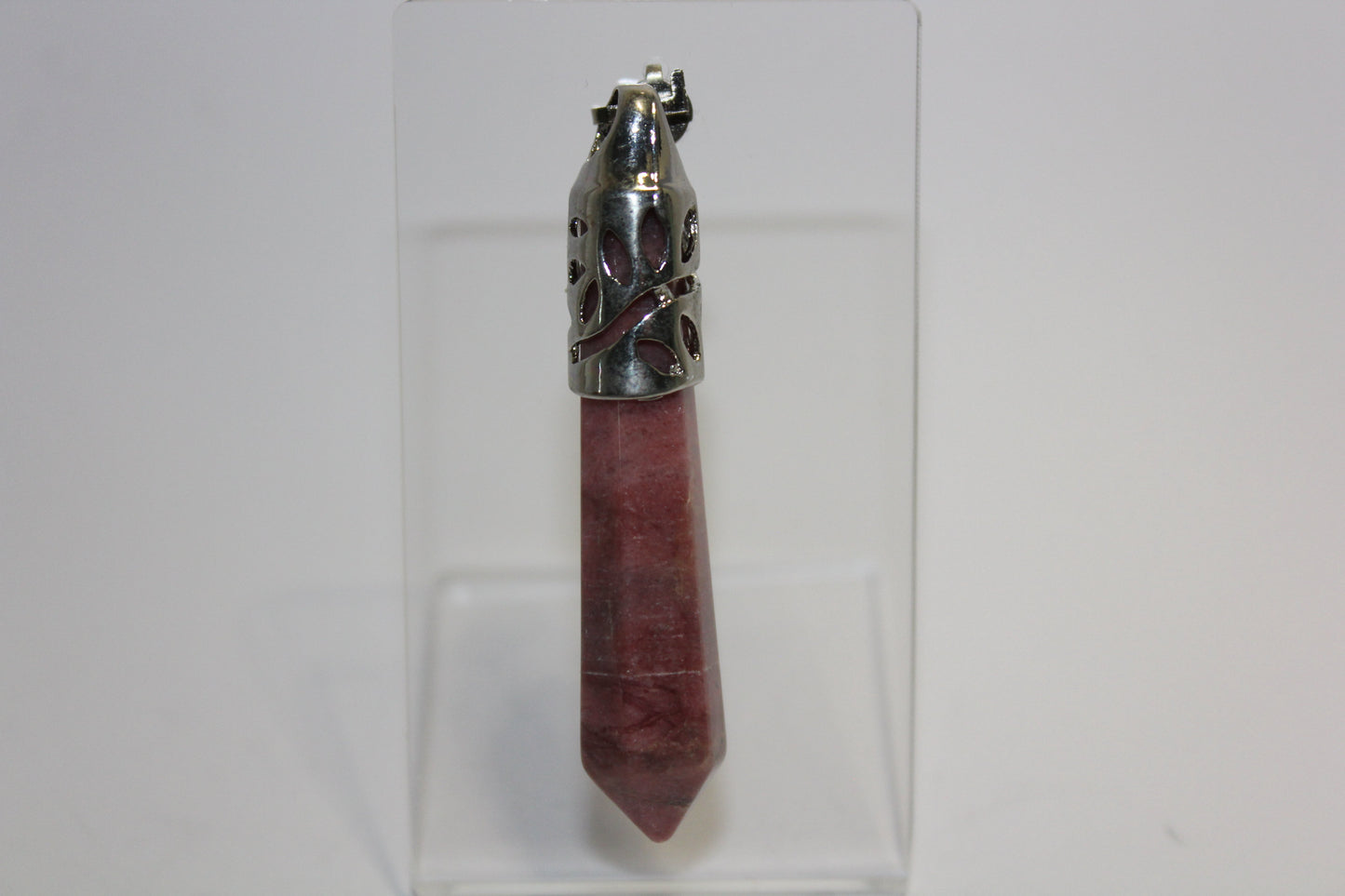 Pendant - Wand - Rhodonite - lge