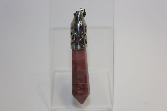 Pendant - Wand - Rhodonite - lge