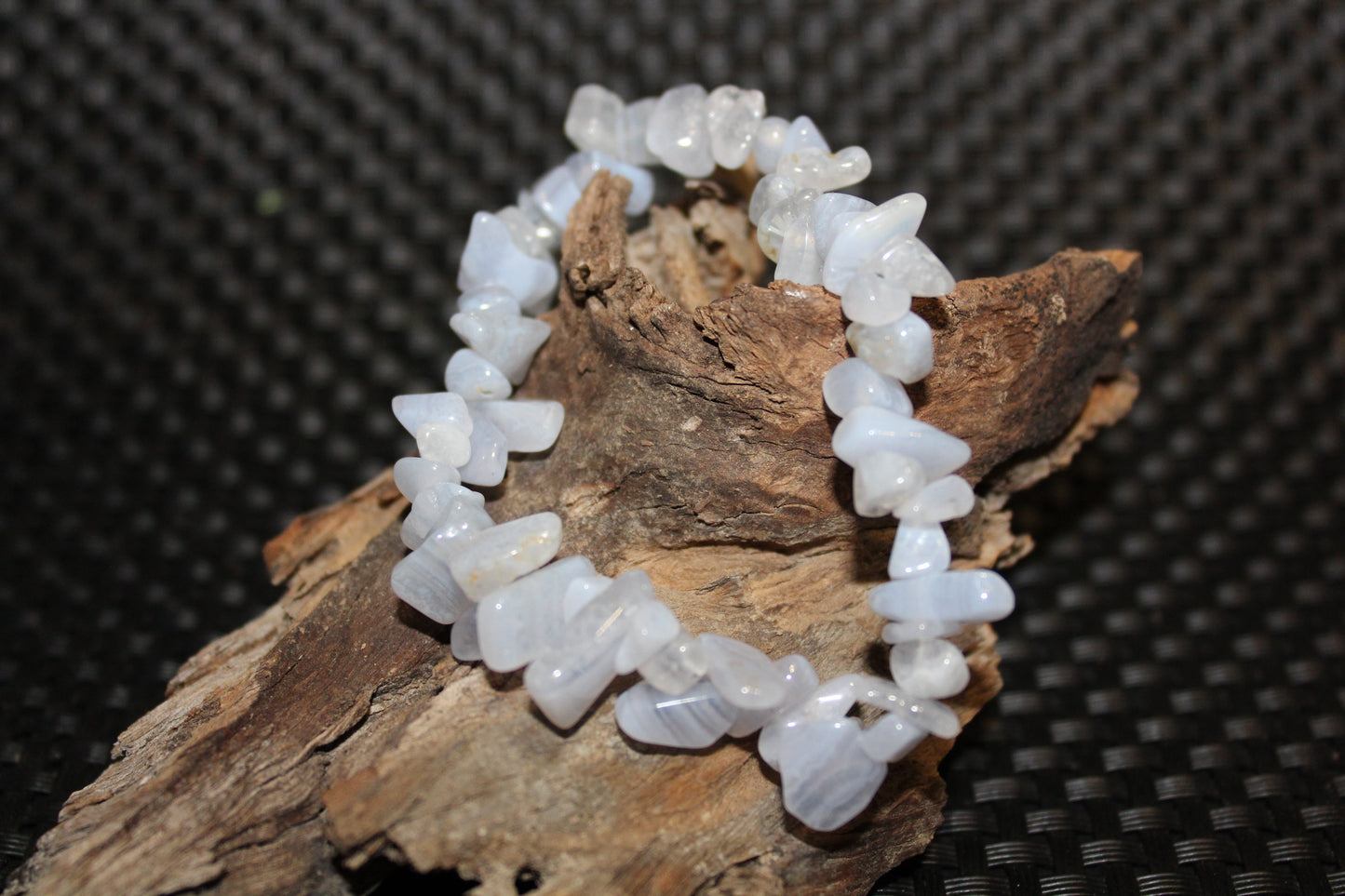 Bracelet - Chip - Blue Lace Agate