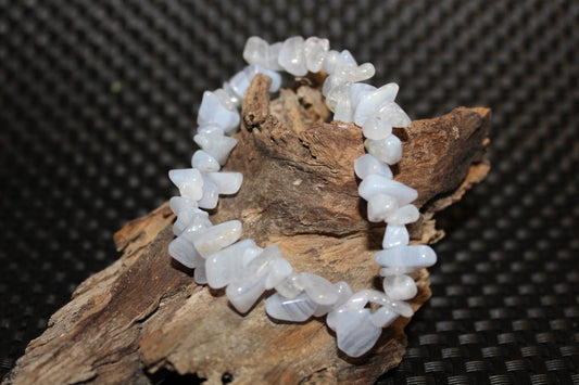 Bracelet - Chip - Blue Lace Agate